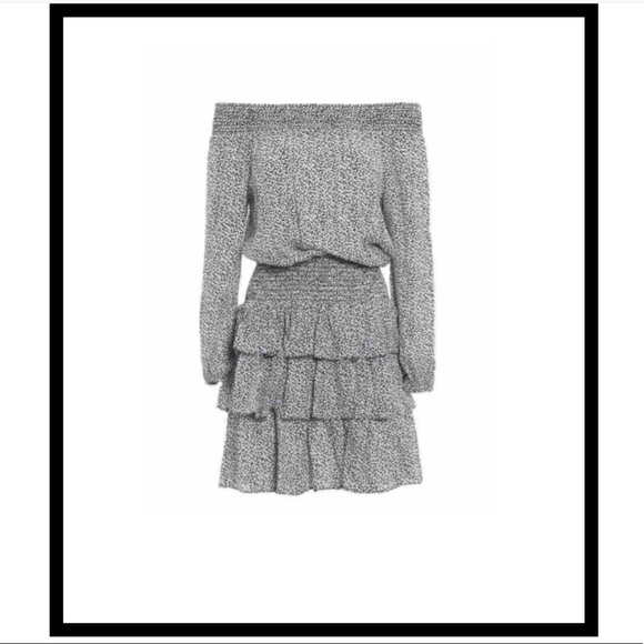 Michael Kors Off the Shoulder Ruffle Dress - Picture 5 of 6